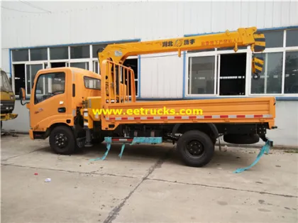 CAMC Folding 8ton Truck Mounted Cranes