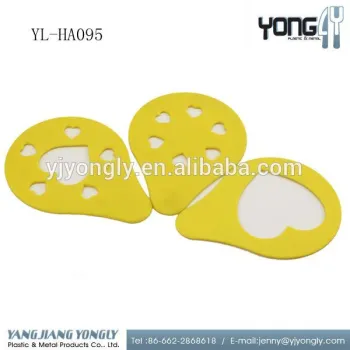 Yongly stainless steel cappuccino stencil coffee decoration
