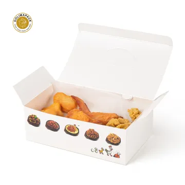 OOLIMA Eco-Friendly Fries: Sustainable Fried Chicken Nuggets in Carton Paper Snack Boxes