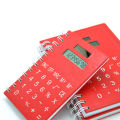 Notebook in pelle multi-funzione con calcolatrice