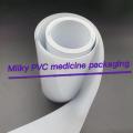 Hard milky white blister PVC drug pharmaceutical film
