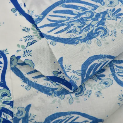 Linen Cotton Blend Fabric for Clothing