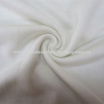 Pearl jersey fabric, made of 50% Tencel, 35% modal, 15% pearl fiber, weighs 200gsm, width of 175cm