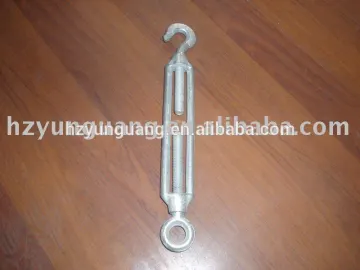 hot-dip galvanizing Hook-eye turnbuckle electric line pole assembly hardware fitting guy wire tension accessories