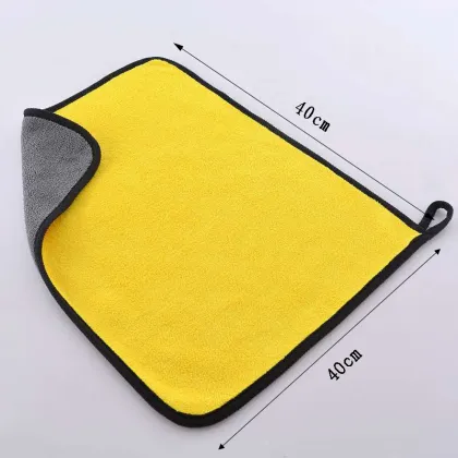 Microfiber towel custom car wash towel