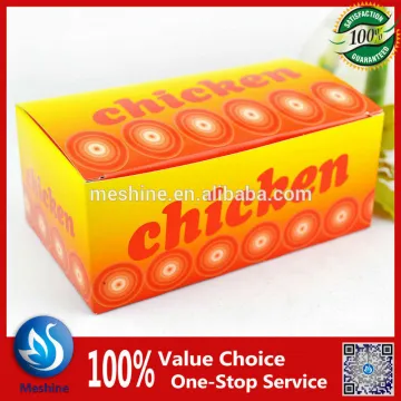 Disposable take away paper french fries box