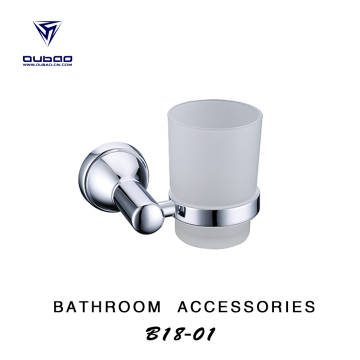 Zinc Alloy Chrome Single Cup Tumbler Holder