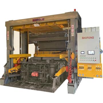 Máquina de moldagem semi-seca de alta frequência