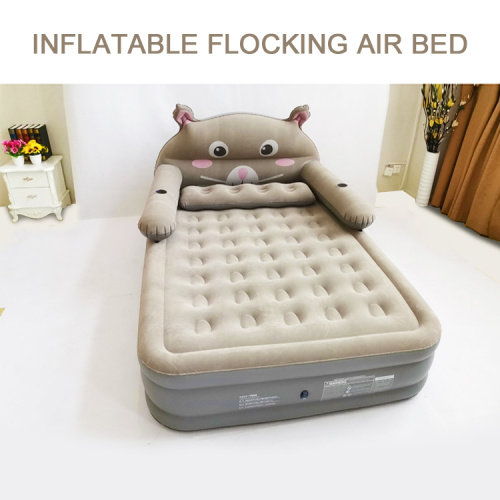 Flocked Air Bed Mattress pvc Inflatable Mattress