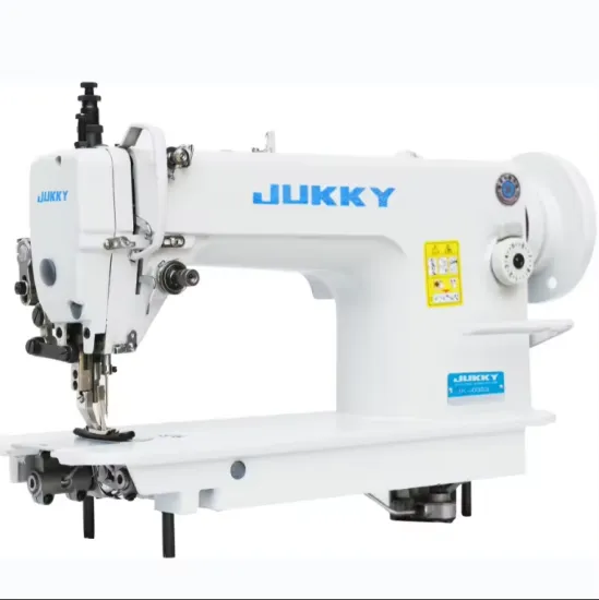 JUKKY 0303 High-Speed Flat-Bed Lockstitch Sewing Machine for Industrial Leather and Fabric Apparel