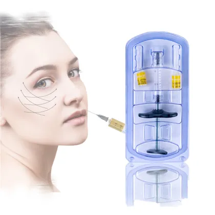 1ml Cross Linked Ha Cheek Filling Dermal Filler