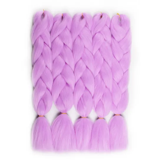 Pink Blue Grey colorful braiding hair Synthetic Crochet Jumbo Braid Hair Extension For Twist Jumbo Braiding Hair