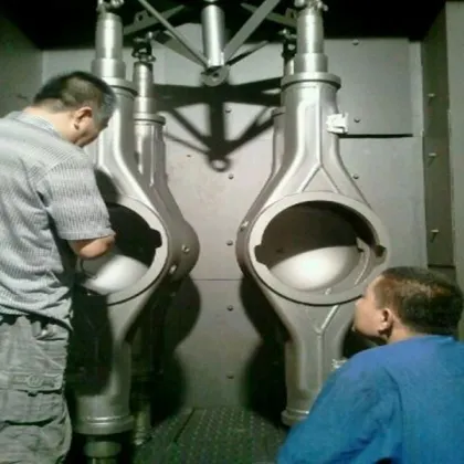 Automatic Rust Remove Surface Cleaning Shot Blasting Machinery Abrator