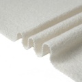 280gsm Putih 100% Kain Bulu Rebus Bulu
