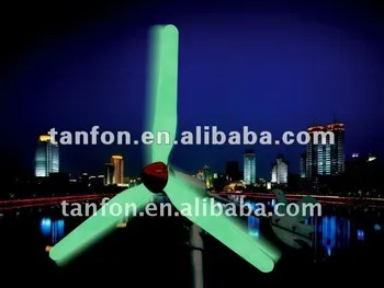 1KW 2KW 3KW Wind Turbine generator / blades can lighted at night wind power generator 2kw