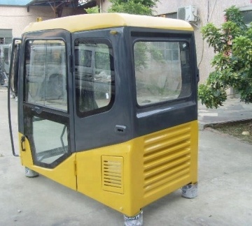 Kabin excavator PC400LC-7 dengan kaca, pintu, PC400, kabin penggerak operator PC400-7, 208-53-00060,208-53-00062