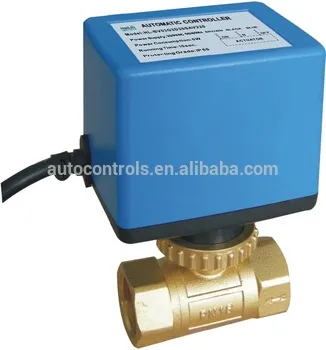 Fan Coil Motorized Ball Valves For air conditioning