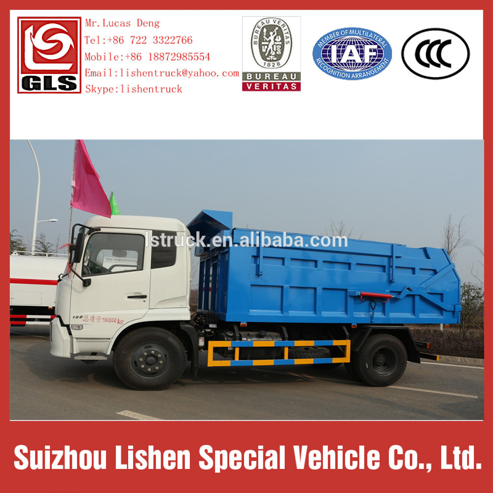 Rubbish Collecting Trucks Compactor Garbage Truck