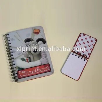 Popular new design spiral wire note book