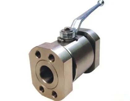 titanium instrument ball valve