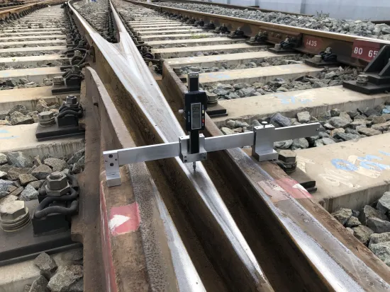 Digital Rail Frog Wear Gauge