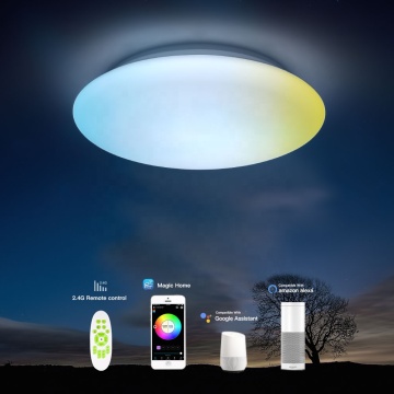 smart Ceiling Light lamp Flush Mount LED WiFi