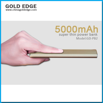 2014 Hot Sales Ultrathin 5000mAh Credit Card Power Bank