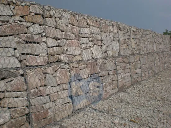 95%zn-5%al Or 10%al Alloy Gabion Hexagonal Wire Mesh For Strengthening Structure Of Soil