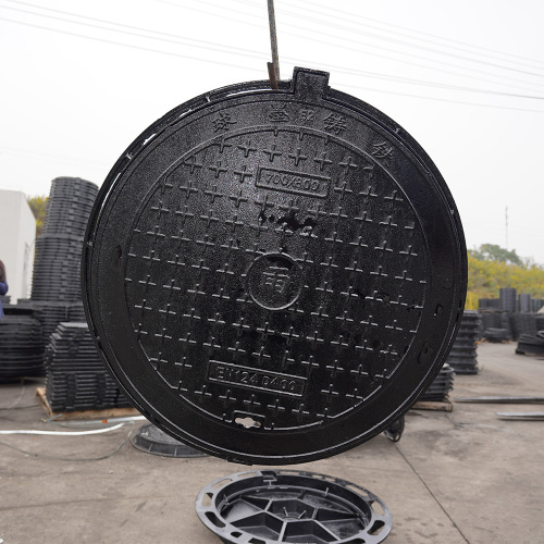 Tampa de bueiro de alto desempenho 700x800x75 Ferro Dúctil