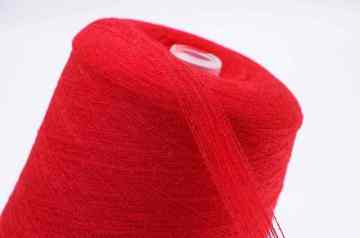 Hilo de plumas de poliéster Nm7 para tejer sombreros