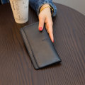 Mode läder dam minimalistiska plånbok hållare väska