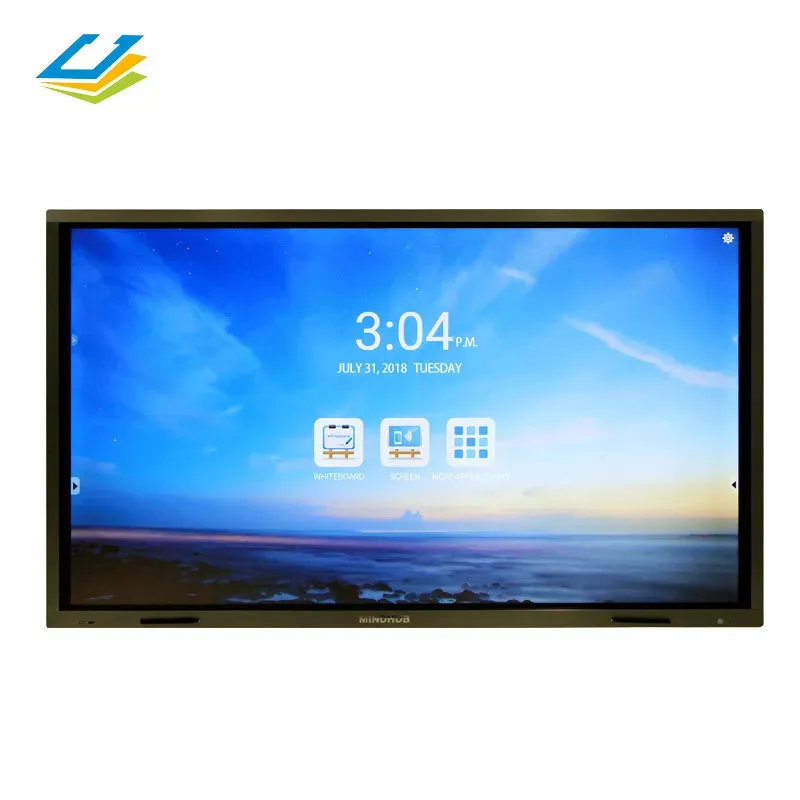 86 Inch Interactive Flat Panel Monitor Whiteboard