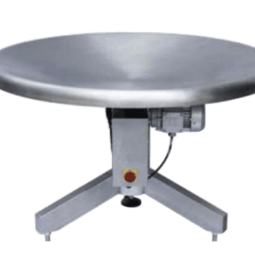 304 Stainless Steel Collecting Rotating Horizontal and Vertical Rotary Table for Packing System Machine