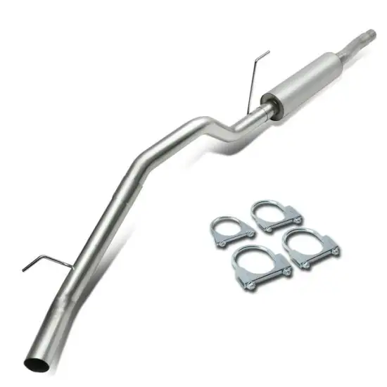 3 Inch Stainless Steel Louvered Core Muffler Catback Exhaust System for Nissan Titan (2004-2006)