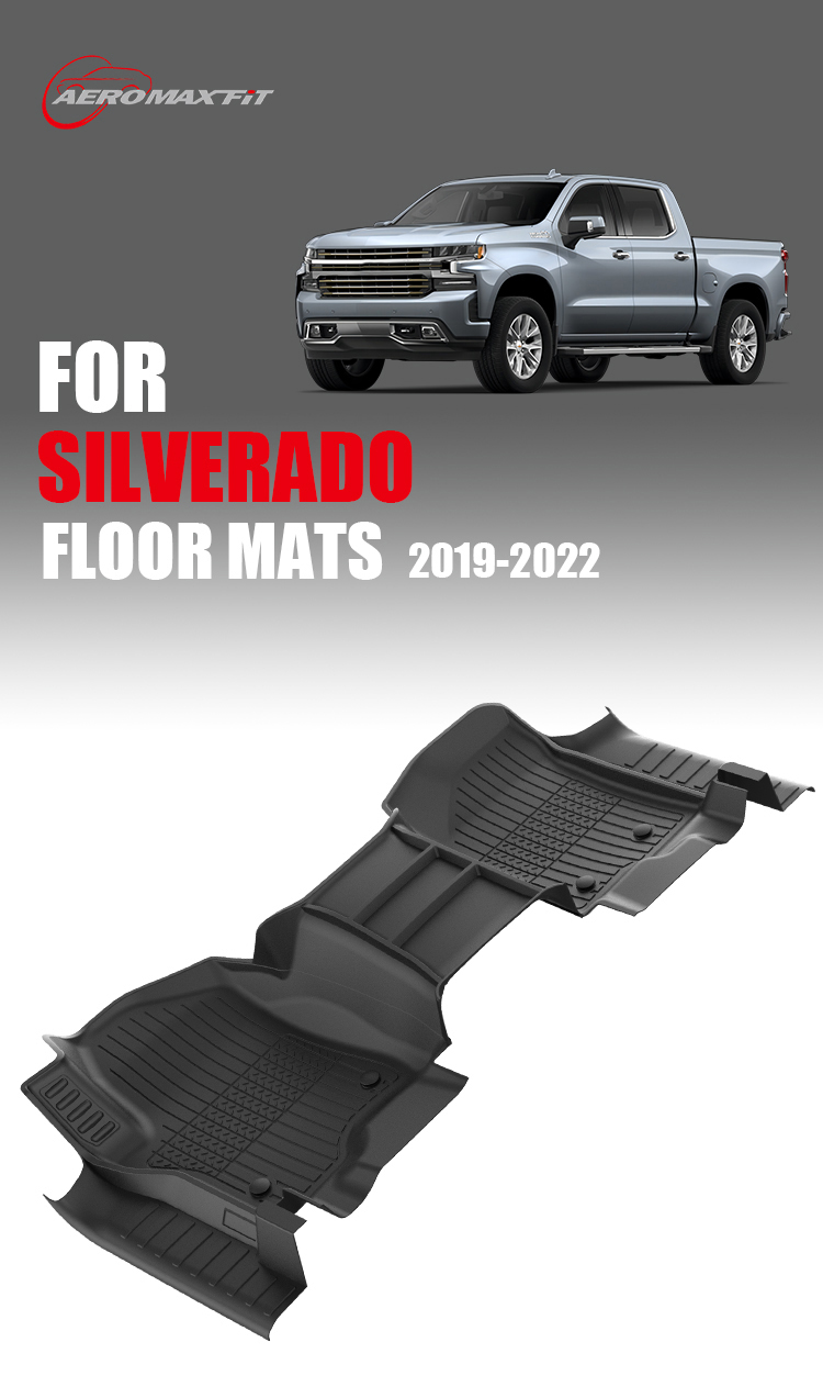 Chevrolet Silverado Injection Molded Floor Mats_01