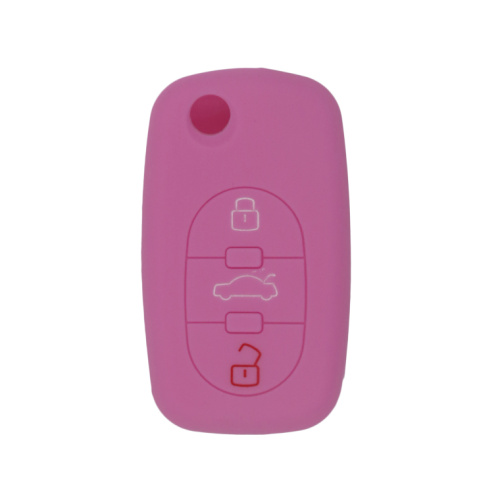 silicone rubber protective key cover for Audi