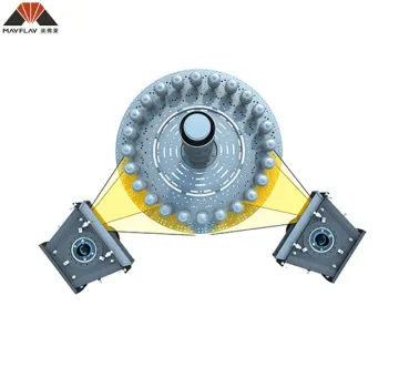 MAYFLAY China Automatic Turntable Shotblaster Cleaning Machine
