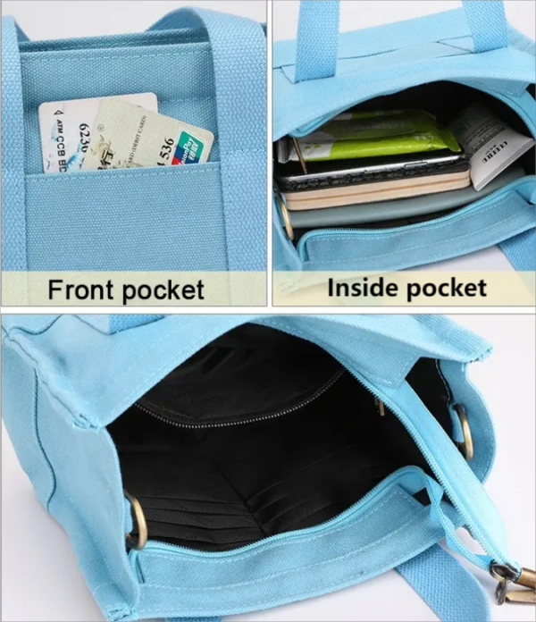Custom waterproof and Eco-friendly canvas bag