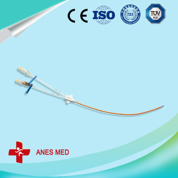 Double Lumen Antimicrobial Central Venous Catheter