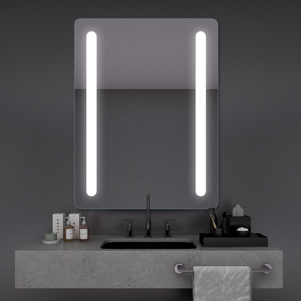 Bathroom Lighted Mirror With Lights