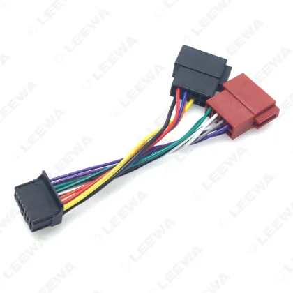 Car Stereo Audio Conversion Plug Wire Adapter for Pioneer to Peugeot CD Radio Wiring Harness