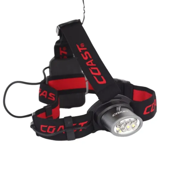  Waterproof Rechargeable LED Headlamp - 210Lm Brightness 