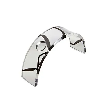 Clear Acrylic Single Wine Bottle Storage Rack Stand Display Holder