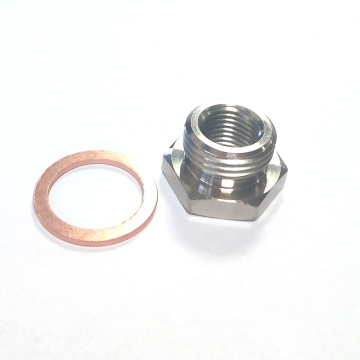 Exhaust O2 Oxygen Sensor Spacer Reducer Adapter