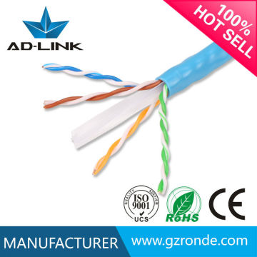 UTP CAT6 pass fluke pure copper 100% ofc cable