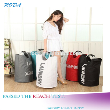 Nylon fabric dirty cloth storage foldable laundry basket