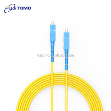 SC UPC Fiber Optic Patch Cord 3.0mm Ενιαία λειτουργία