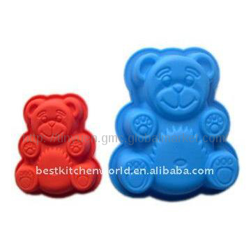 Mini Bear Silicone Bakeware  / CAKE TOOLS