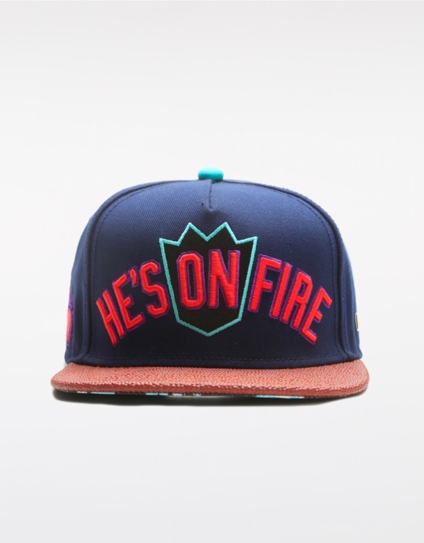 PANGKB Brand ON FIRE CAP HE'S ON FIRE hip hop snapback hat for men women adult outdoor casual sun baseball cap bone