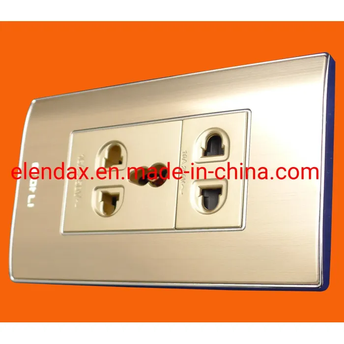 Sakelar Dinding Aluminium Amerika Baru dengan Indikator AL2001